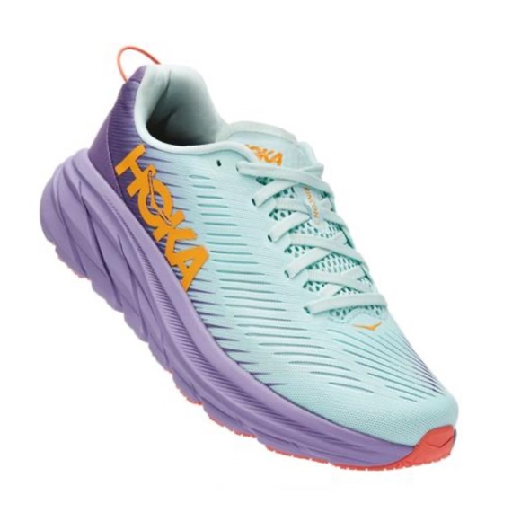 Hoka Shoes - Hoka One Rincon 3 Blue Glass Chalk Violet Running (1119396 BGCV) W11 or M 9.5
